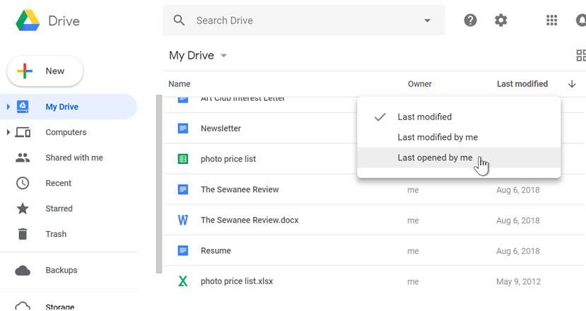 google drive for mac book wont open files